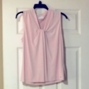 Calvin Klein M Pink Tank Blouse